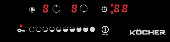 Bếp từ đôi KOCHER DI-521 domino (2)