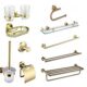 Bộ phụ kiện nhà tắm HUGE Pamela gold