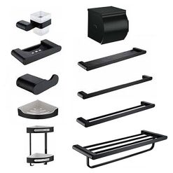 Bộ phụ kiện nhà tắm HUGE Urban black