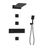 Bộ sen âm tường HUGE H-ST366B nóng lạnh