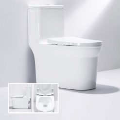 Bồn cầu 1 khối HUGE H-BC899 2