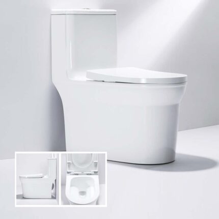 Bồn cầu 1 khối HUGE H-BC899 2