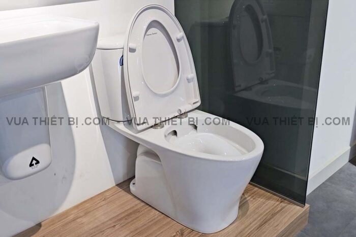 Bồn cầu 2 khối AMERICAN STANDARD VF-2162 LOVEN nắp êm - Ảnh 8