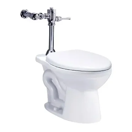 Bồn cầu 2 khối CAESAR CP1333 BF521 xả gạt tay nắp thường M220