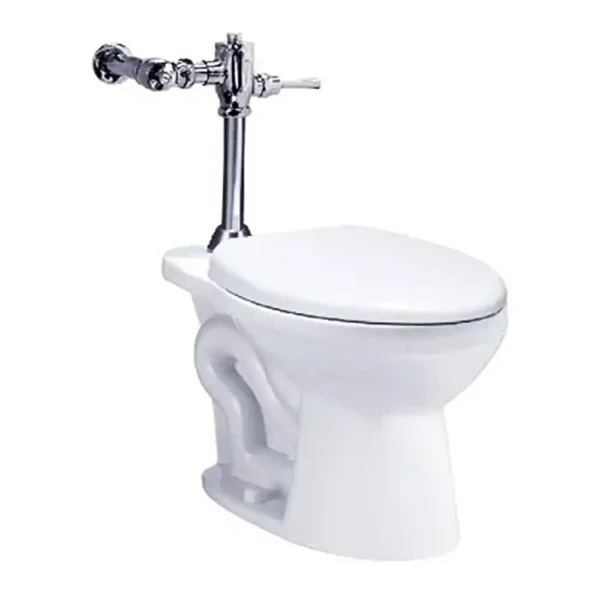 Bồn cầu 2 khối CAESAR CP1333 BF521 xả gạt tay nắp thường M220