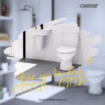 Bồn cầu 2 khối CAESAR CT1325 nắp thường M220 - Ảnh 5