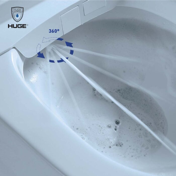 Bồn cầu thông minh HUGE H-BS2369 PRO MAX