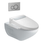 Bồn cầu thông minh INAX AC-23P CW-H20VN treo tường nắp điện tử