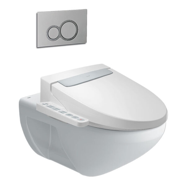 Bồn cầu thông minh INAX AC-23P CW-H20VN treo tường nắp điện tử