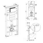 Bồn cầu treo tường D&K DK-C205-2