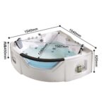 Bồn tắm D&K DK-Q312N 2 yếm masage