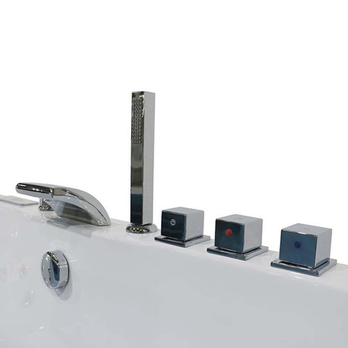 Bồn tắm D&K DK-Q408 1 yếm masage