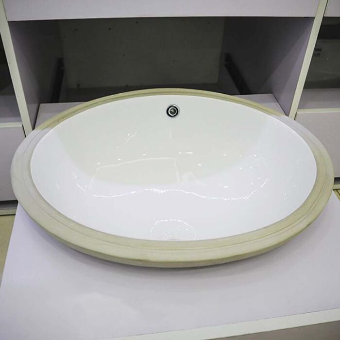 Chậu lavabo âm bàn D&K DK-L102 1