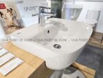 Chậu lavabo bán âm AMERICAN STANDARD 0533-WT LOVEN - Ảnh 3