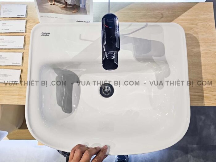 Chậu lavabo bán âm AMERICAN STANDARD 0533-WT LOVEN - Ảnh 7