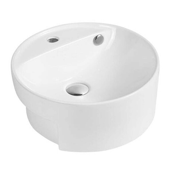 Chậu lavabo bán âm bàn HUGE H-LB2440