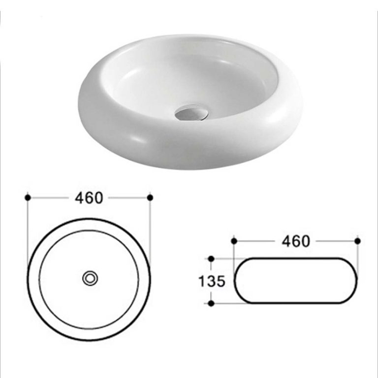 Chậu lavabo đặt bàn HUGE H-LT1460 1