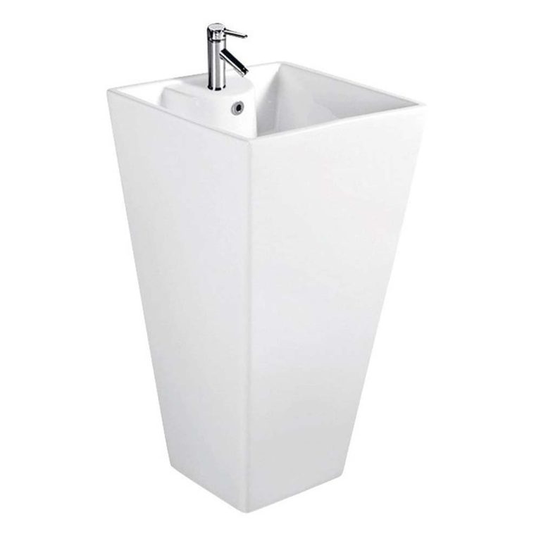 Chậu lavabo đặt sàn HUGE H-LS002