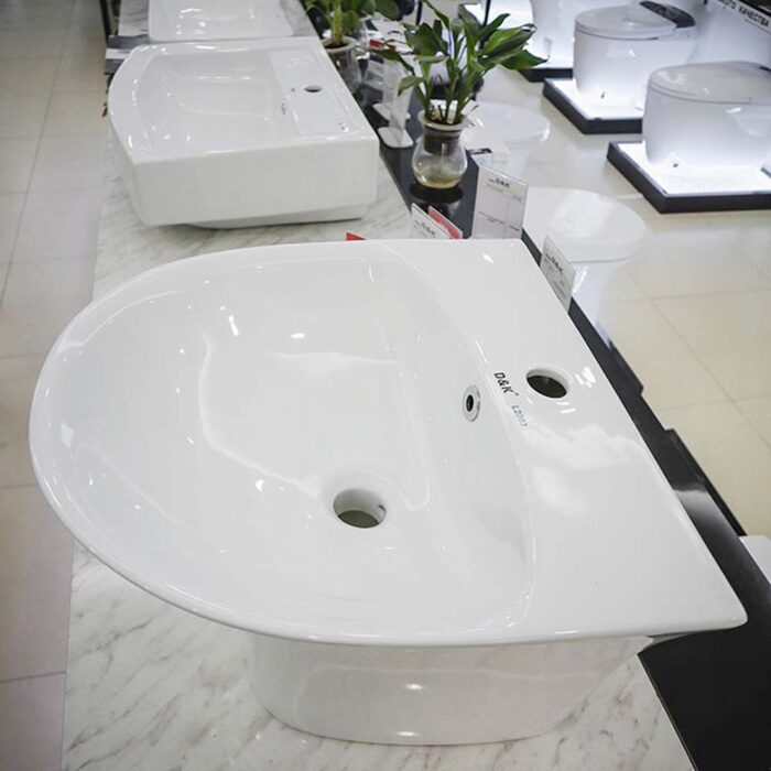 Chậu lavabo treo tường D&K DK-L2203 1