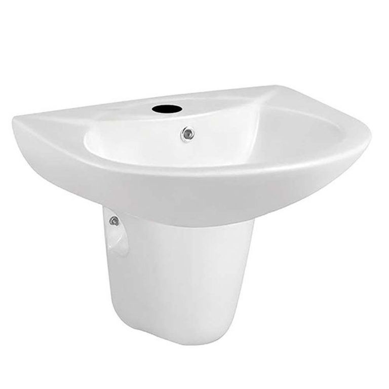 Chậu lavabo treo tường D&K DK-L2205 5