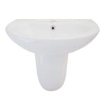 Chậu lavabo treo tường D&K DK-L2205 5