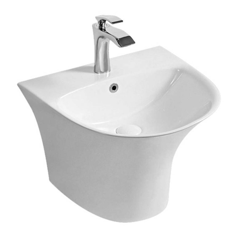Chậu lavabo treo tường HUGE H-LV161N 1