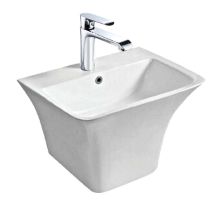Chậu lavabo treo tường HUGE H-LV162
