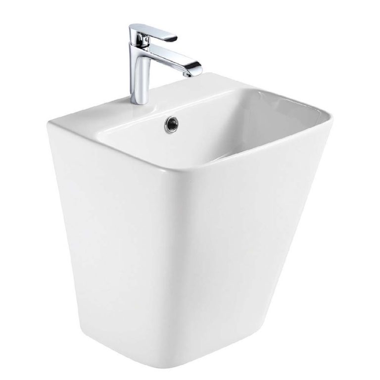 Chậu lavabo treo tường HUGE H-LV162S