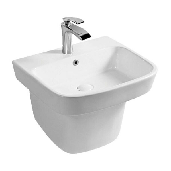 Chậu lavabo treo tường HUGE H-LV163N 1