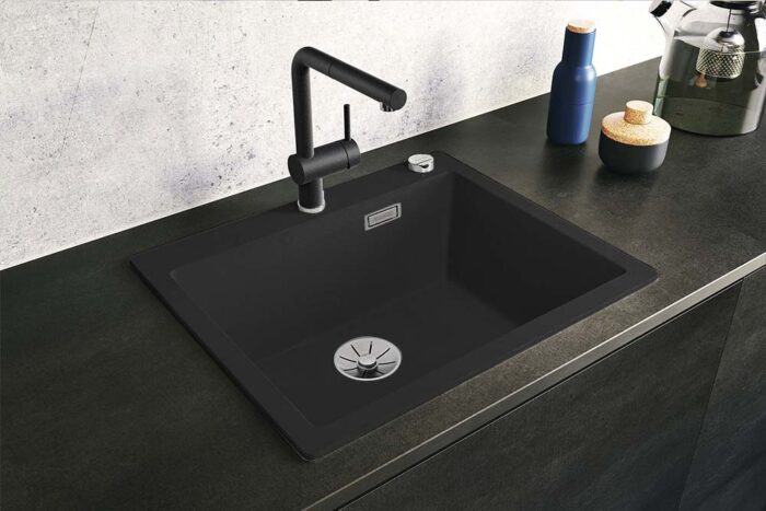 Chậu rửa bát đá BLANCO PLEON 6 ANTHRACITE 1 hố (1)