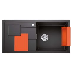 Chậu rửa bát đá BLANCO SITY XL 6 ANTHRACITE 1 hố 1 bàn (1)