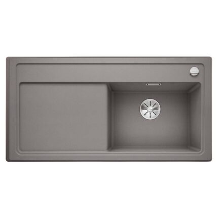 Chậu rửa bát đá BLANCO ZENAR XL 6S ALU METALLIC 1 hố 1 bàn (1)