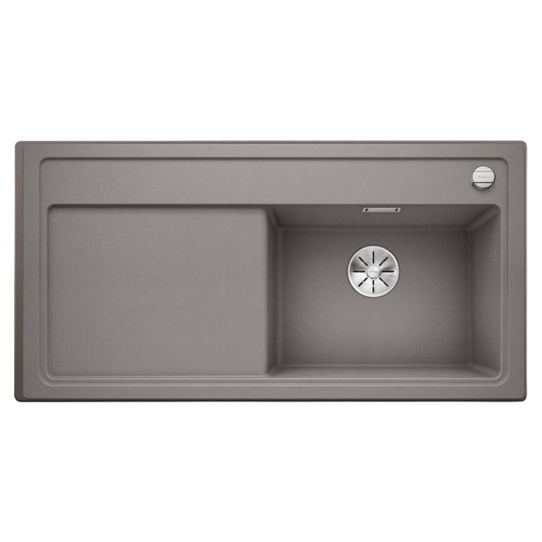 Chậu rửa bát đá BLANCO ZENAR XL 6S ALU METALLIC 1 hố 1 bàn (1)