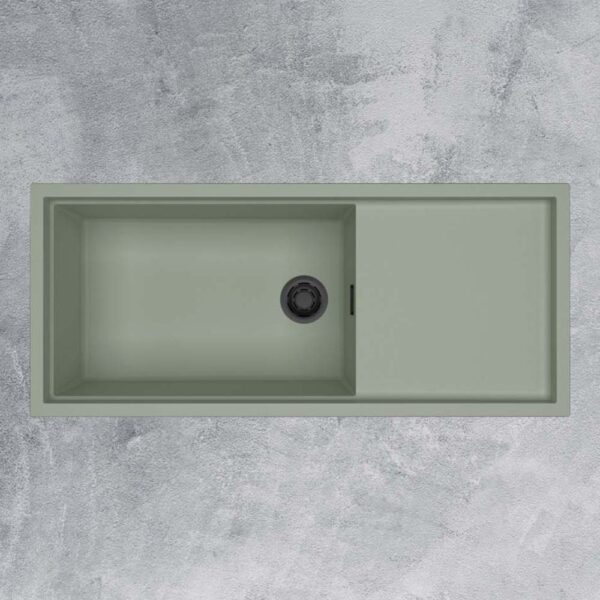 Chậu rửa bát đá MALLOCA SENSE K82 dương bàn 1 hố 1 bàn (1)