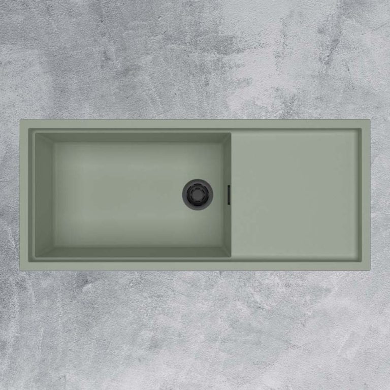 Chậu rửa bát đá MALLOCA SENSE K82 dương bàn 1 hố 1 bàn (1)