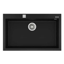 Chậu rửa bát đá TEKA FORSQUARE 72.40 TG BLACK 1 hố