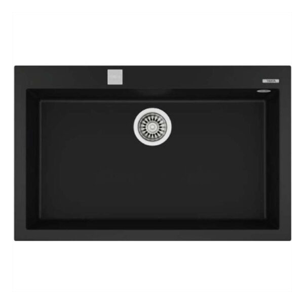 Chậu rửa bát đá TEKA FORSQUARE 72.40 TG BLACK 1 hố