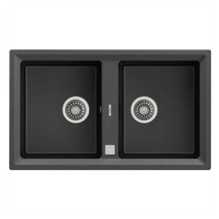 Chậu rửa bát đá TEKA STONE 90 B-TG 2B DARK GREY 2 hố (2)