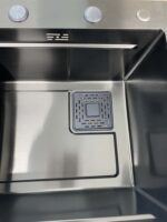 Chậu rửa bát inox FANDI FD-HM7846 NANO ĐEN nano đen dương bàn 1 hố (1)