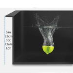 Chậu rửa bát inox FANDI FD-HMN 8245L dương bàn 2 hố