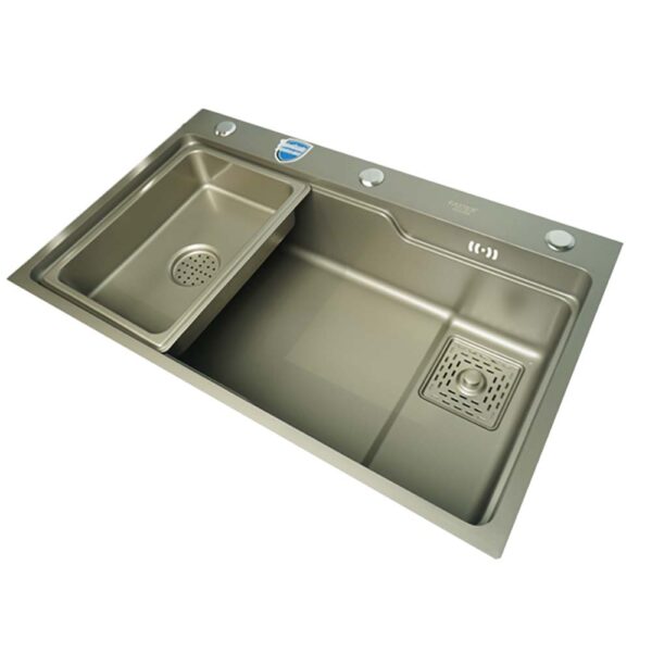 Chậu rửa bát inox FASTER FS 7546B01 1 hố (3)