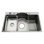 Chậu rửa bát inox FASTER FS 7848 HMS 1 hố