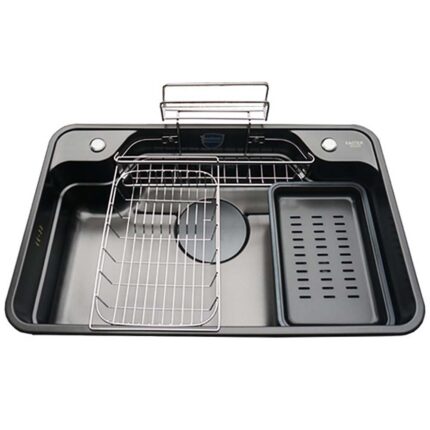 Chậu rửa bát inox FASTER FS 8050B01 1 hố