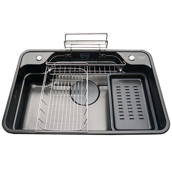 Chậu rửa bát inox FASTER FS 8050B01 1 hố