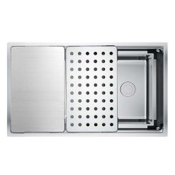 Chậu rửa bát inox KONOX KN7644SU DEKOR âm bàn 1 hố (1)