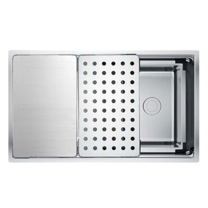 Chậu rửa bát inox KONOX KN7644SU DEKOR âm bàn 1 hố (1)