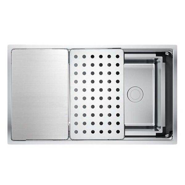 Chậu rửa bát inox KONOX KN7644SU DEKOR âm bàn 1 hố (1)