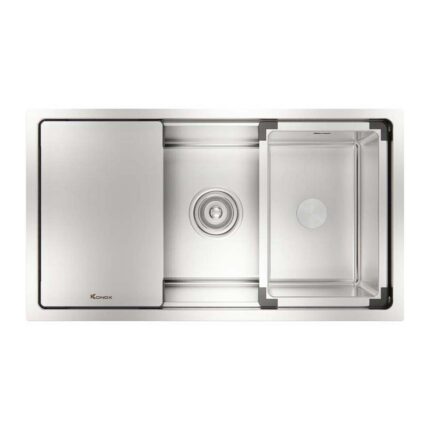 Chậu rửa bát inox KONOX KN8146SU DEKOR âm bàn 1 hố