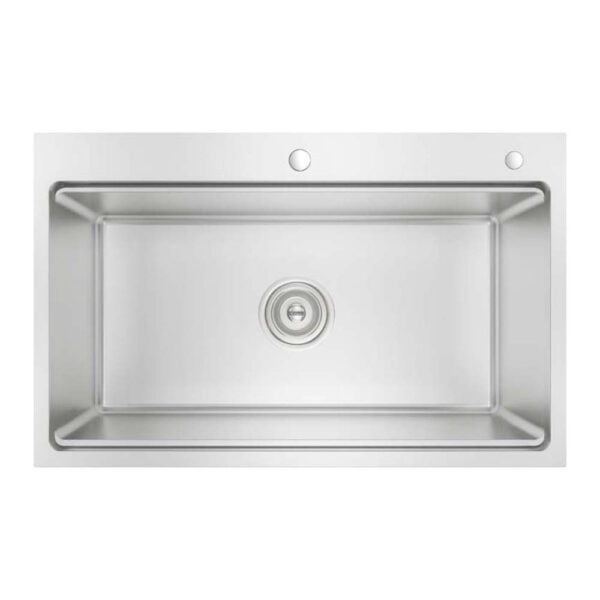 Chậu rửa bát inox KONOX KN8151TS DEKOR BASIC dương bàn 1 hố (1)