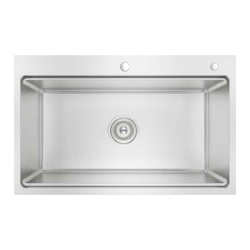 Chậu rửa bát inox KONOX KN8151TS DEKOR BASIC dương bàn 1 hố (1)